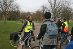 Cycling in Victoria Park